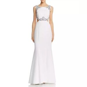 Avery G size 2 white formal gown